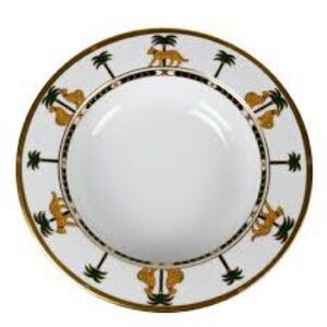 EUC! Casablanca by CHRISTIAN DIOR Large Rim Soup Bowl Fine China